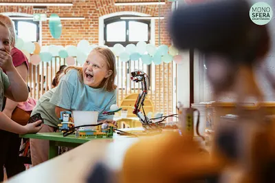 Monosfera Kreatywności – zajęcia dla dzieci w Łodzi, urodziny, warsztaty